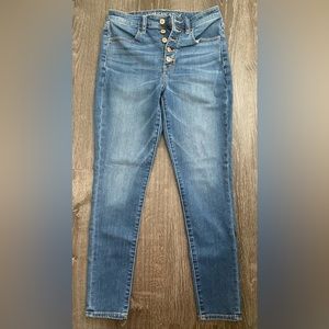 Women’s American Eagle Super High Rise Skinny Jeans -Jeggings Like New